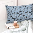 thumbnail image 4 of Balery Dolphins Funda de Cojín Estampada, Regalos para Mujeres, Regalos de Amor para Ella, Regalos para Novia o Esposa, Funda de Almohada-20"x30", 4 of 6