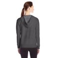 thumbnail image 1 of Hanes Womens EcoSmart Full-Zip Hoodie Sweatshirt, Slate Heather, Medium, 1 of 7