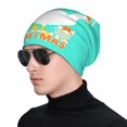 thumbnail image 4 of Gorro de punto Unisex para hombre y adulto, gorro de punto divertido para el sol, con diseño de ganso, Feliz Navidad, 4 of 4