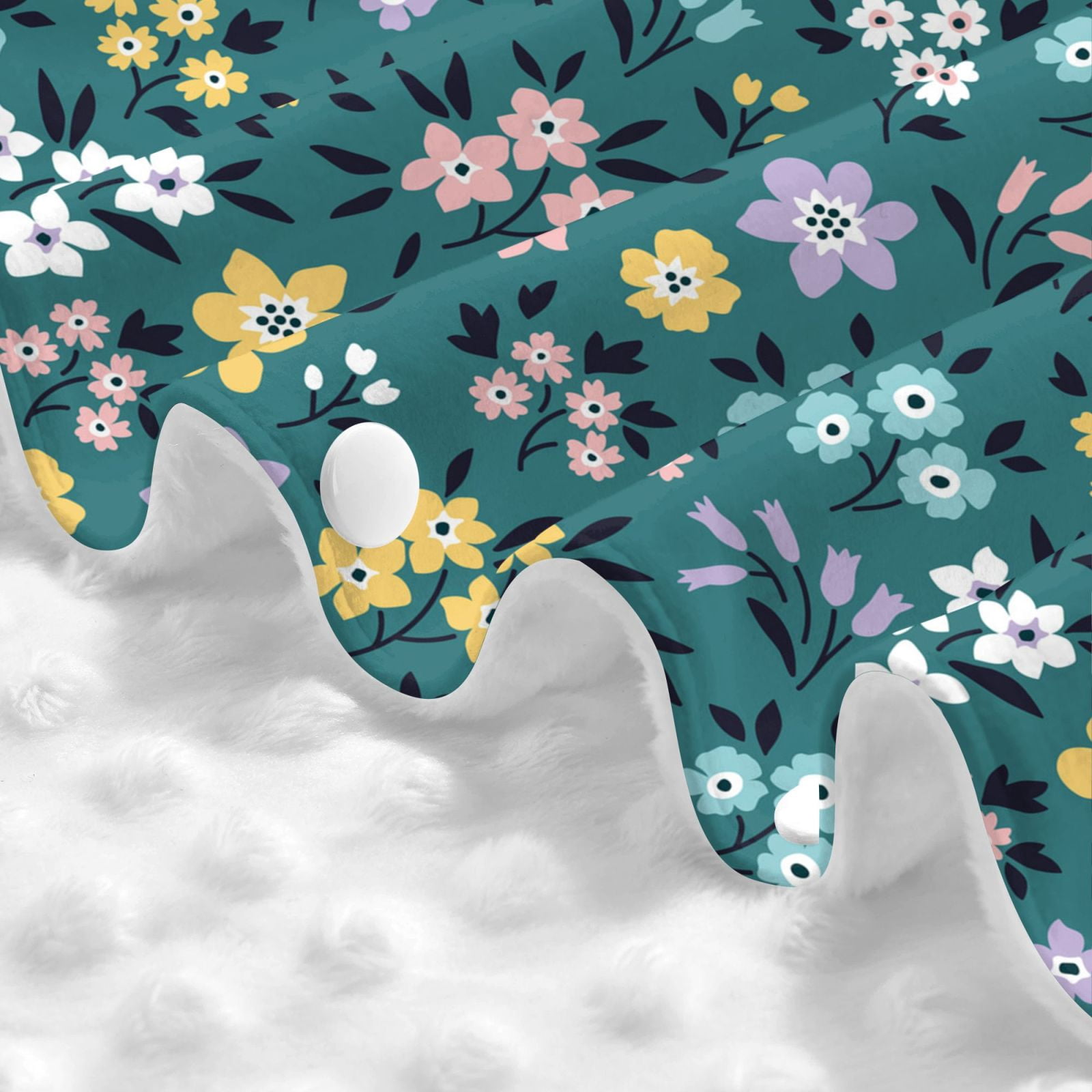 Naloa Floral Baby Car Seat Cover, Breathable Baby Carrier Cover, Multiuse Baby Carrier Cover & Nursing Breastfeeding Cover
