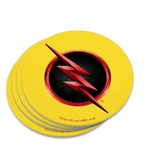 The Flash TV Series Reverse Flash Logo Novelty Coaster Set