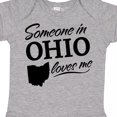 thumbnail image 4 of Inktastic Someone in Ohio Loves Me Boys or Girls Baby Bodysuit, 4 of 5