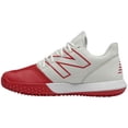 thumbnail image 4 of New Balance Men's Fuel Cell 4040V6 Turf Baseball Shoes Red/White D 7.5, 4 of 6