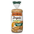 thumbnail image 6 of Thomas' 100% Whole Wheat Bagels, 6 count, 55g Whole Grains, Kosher Whole Wheat Bagels, 20 oz Bag, 6 of 7