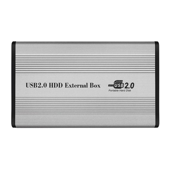 USB2.0 to IDE Hard Disk Case 2.5'' IDE HDD Enclosure Portable Hard Disk Box Aluminum