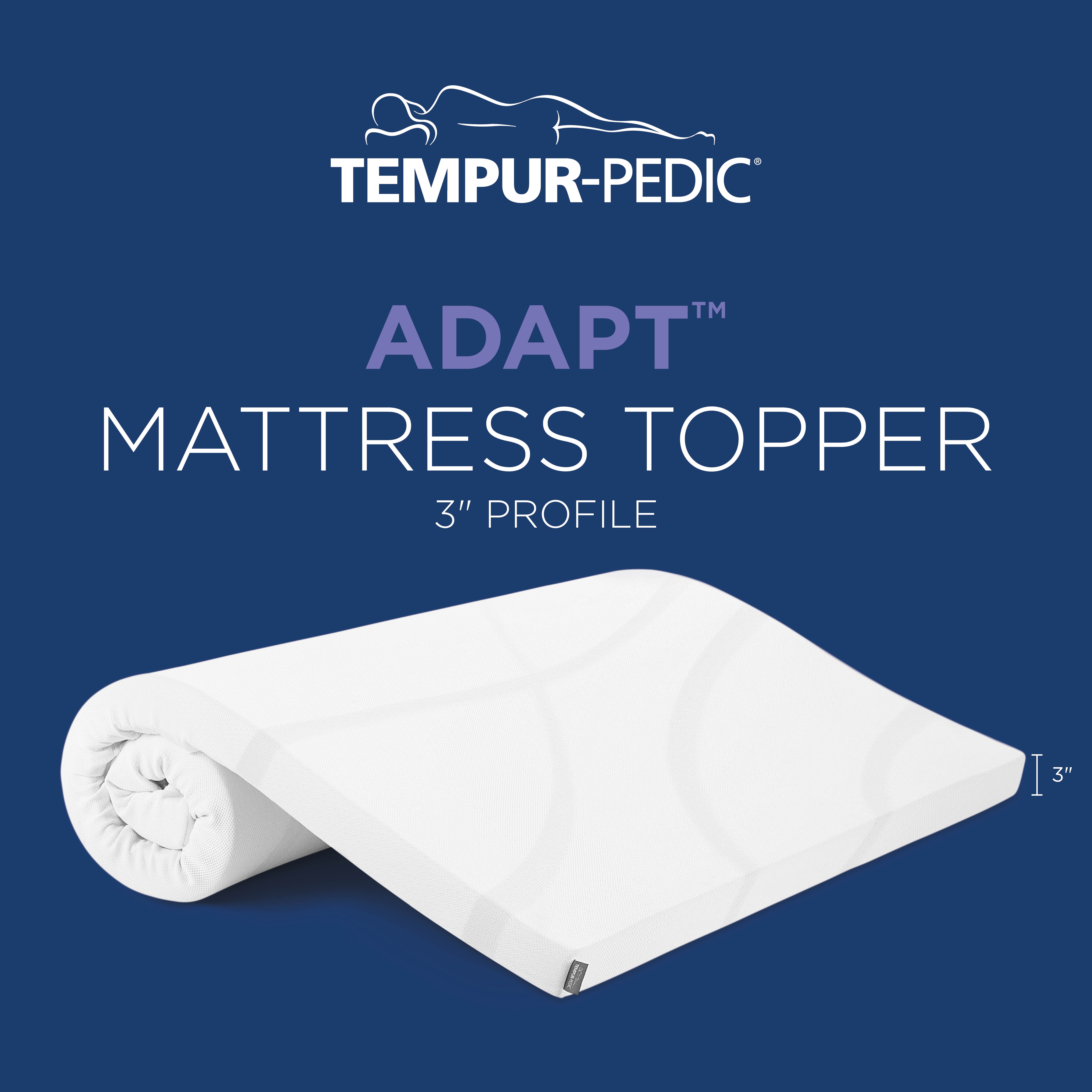 Tempur-Pedic TEMPUR-Adapt 3 Memory Foam Mattress Topper & Reviews