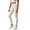 White, variant on Women's Solid Quick Dry Yoga Leggings High Waist Butt Lifting Tight Sports Pants Stretchy Slim Fit Workout Trousers for Fitness, Daily Walking and Casual Outdoor Activities White