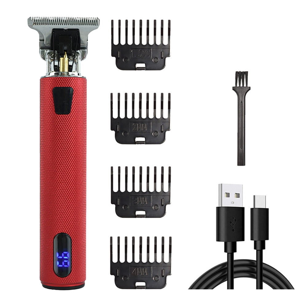 Men's Hair Clipper, Rechargeable Professional Hair Clipper Cordless