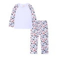 thumbnail image 1 of Lenago Matching Family Outfits Sets Christmas Casual Printed Top With Bottom Outfits Home Wear, 1 of 4
