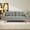 Gray, variant on MIKIBAMA 75" Beige 3 Seat Linen Convertible Futon Sofa Bed Tufted Design Adjustable Backrests With Solid Wood Legs for Small Spaces