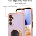 thumbnail image 4 of for Samsung Galaxy A15 4G/5G Case Cute 6D Astronaut Case with Stand Function Luxury Plating Case Cover Slim Fit Soft TPU Shockproof Bumper Protective Electroplated Case for Girls Boys,Purple, 4 of 12
