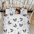 thumbnail image 3 of French Bulldog Duvet Cover and Pillowcase Set for Single Bedding, Bedroom Accessories for Kids Teens, 3 of 5