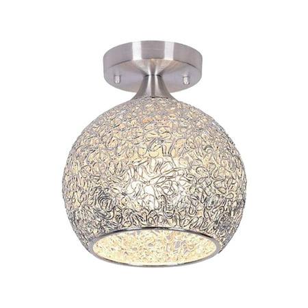 

Simple LED Crystal Ceiling Lights Hanging Crystal Pendant Lamp without Bulb for Living Room Bedroom Corridor