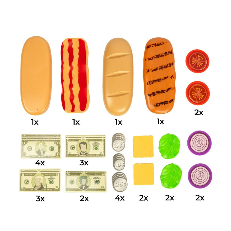 World Tech Toys, Subway Sandwich Playset, 12 Piece Set - Walmart.com