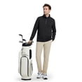 thumbnail image 6 of DTWOOO Men's Solid Quarter Zip Golf Pullover Men Solid Performance Long Sleeve Wicking Mock Neck Mens Athletic Sweatshirts, 6 of 8