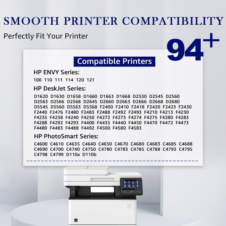 Mooho 60XL Ink Replacement for HP Printer Ink 60 Black for PhotoSmart C4780 C4680 Deskjet F4480 F4440 110 120, 1 Pack - Walmart.com