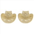 thumbnail image 1 of 2X Sombreros de Vaquero de Paja para Mujer Sombrero de Vaquera Occidental para Fiesta de Vacaciones Sombrero Plegable para en la Playa con Ala C, 1 of 2