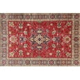 thumbnail image 1 of Ahgly Company Indoor Rectangle Traditional Camel Brown Persian Area Rugs, 8' x 12', 1 of 6