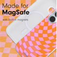 thumbnail image 3 of Sonix Case for iPhone 16 | Compatible with MagSafe | 10ft Drop Tested | Checkered | Checkmate Pink, 3 of 6