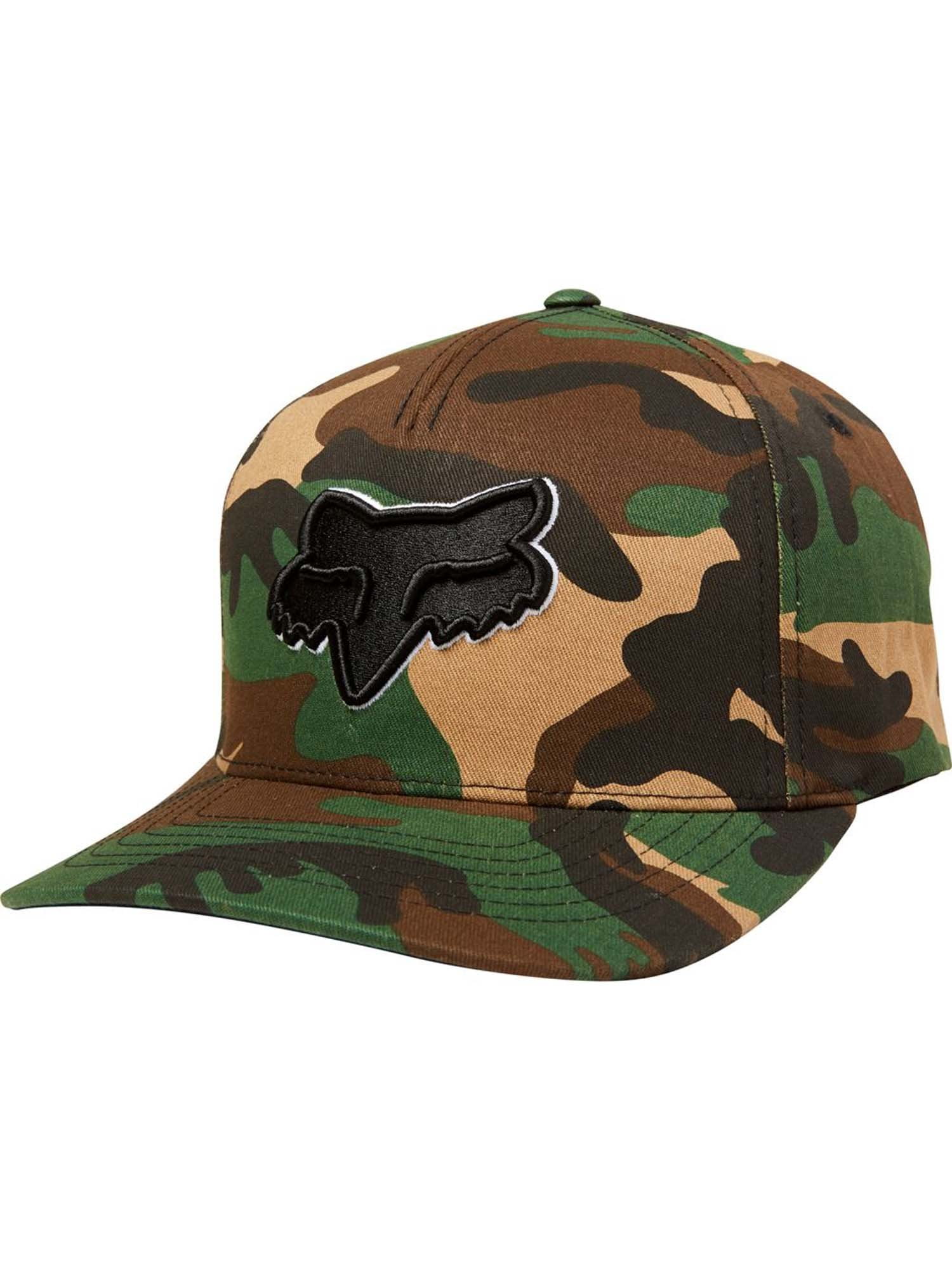 Fox Racing Mens Muffler Flexfit Hat Brown