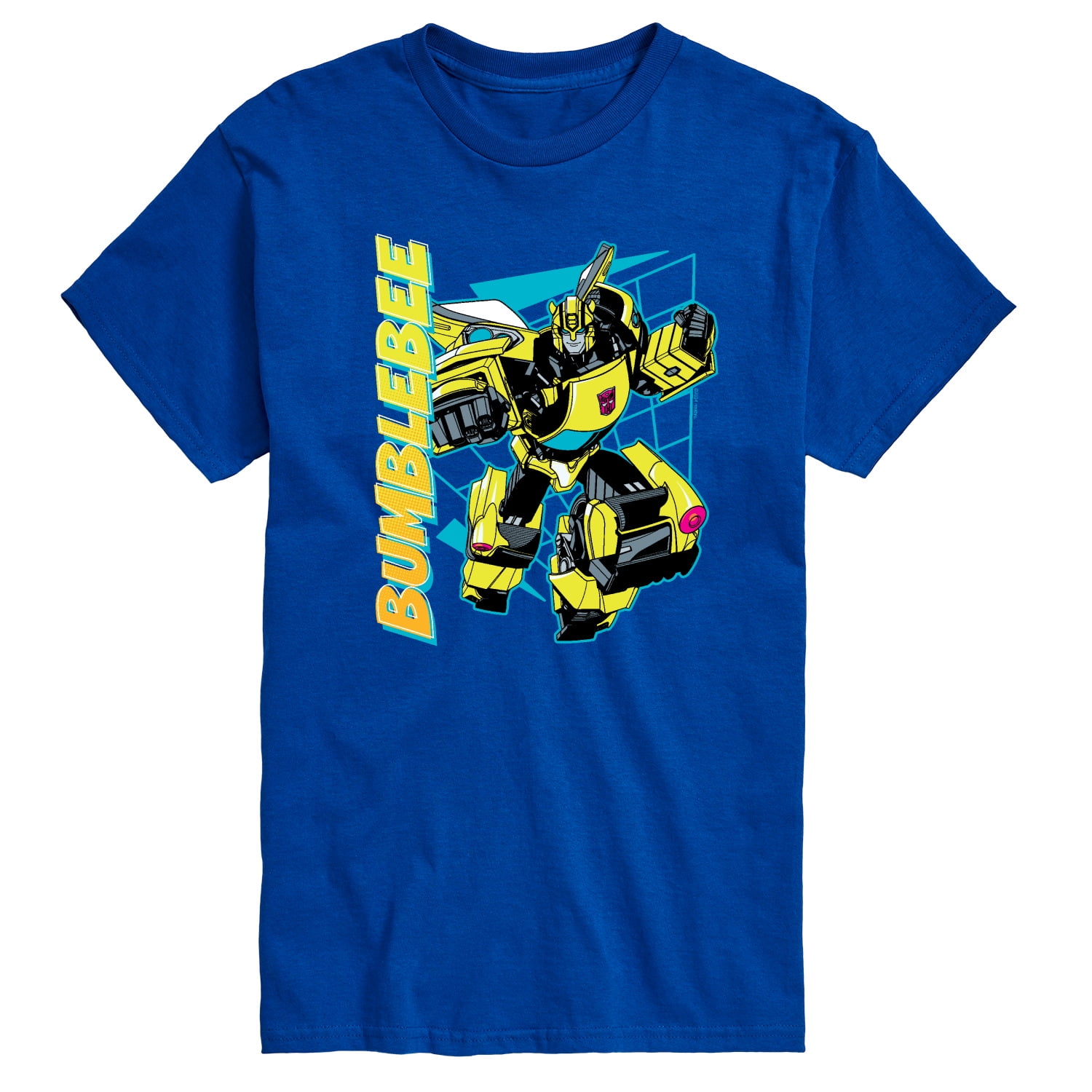 Transformers - Bumblebee Halftone Short Sleeve Graphic T-Shirt