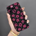 thumbnail image 2 of Red Lips Leopard Print Soft  for iPhone Case (Black,iPhone 12 Pro Max), 2 of 5