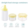thumbnail image 3 of 12 Pcs Mini Plastic Sauce Squeeze Bottle Seasoning Box Salad Dressing Containers Outdoor Barbecue Kitchen Accessories, 3 of 5