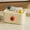 Beige, variant on Dopamine Tissue Box Storage Organizer Stylish Home Decor Essential Room Accessory
