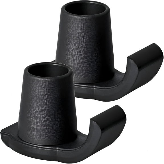 XIRQI 2 Pack Walker Skis Glides for Folding Walkers, Walker Glides for Seniors, Walker Accessories Mobility Aid Accessory for Seniors - Black