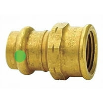 Viega ProPress 1-1/2" Press x Female Thread Adapter in Bronze - 79365
