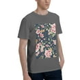 thumbnail image 2 of Bingfone Vintage Floral Men'S Loose Fit Short-Sleeve Pocket T-Shirt, 2 of 7