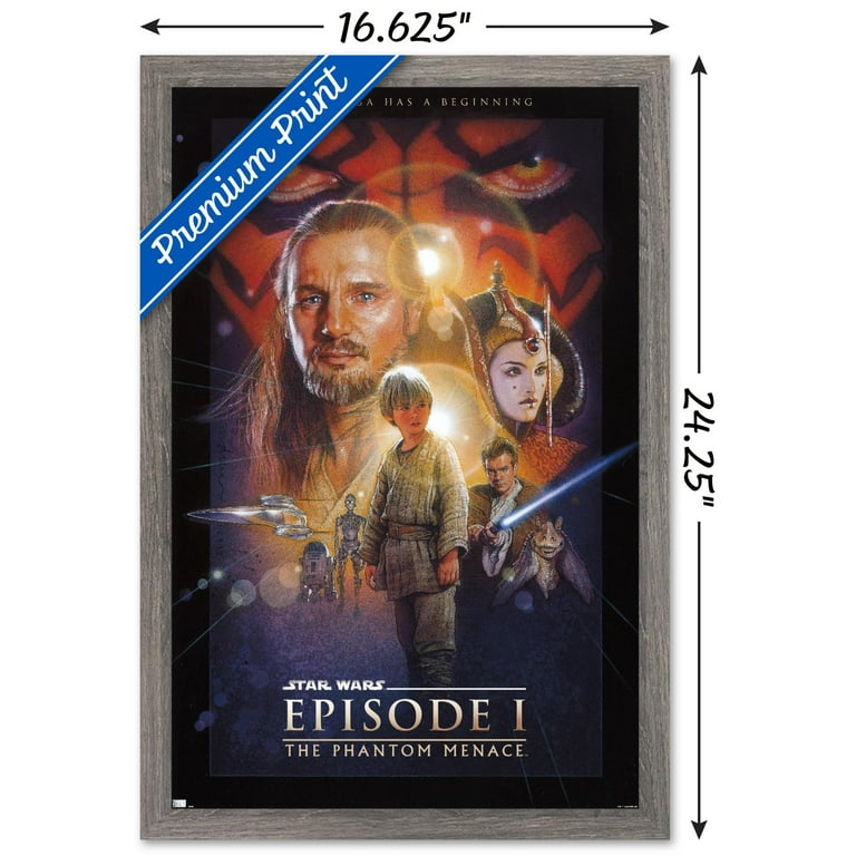 Star Wars: The Phantom Menace - One Sheet (No Billing Block) Wall