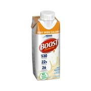 Boost Very High Calorie Nutritional Drink, Very Vanilla - 8 FL OZ (Pack of 27)
