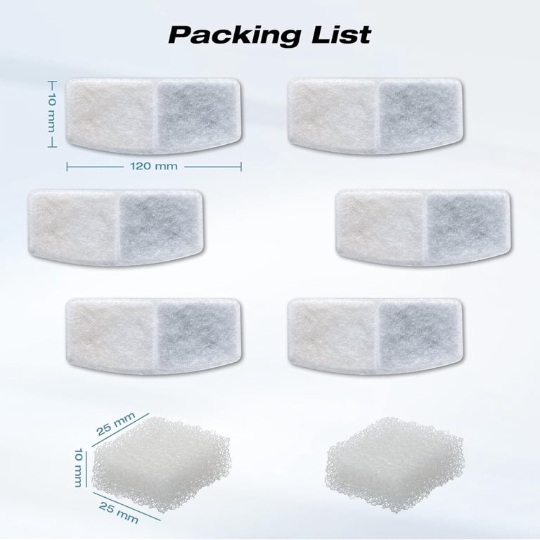 Vinci Replacement Filters and Sponges for Cat Water Fountains photo 3