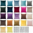 thumbnail image 2 of 2 Pack Velvet Throw CoverSofa Pillowcases for Couch Pillows BedRoom, 2 of 9