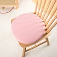 thumbnail image 4 of Chair Pad,Round Memory Foam Seat Cushion Lumbar Support Pillow for Chair - pink, 4 of 7