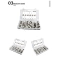 thumbnail image 4 of Scienceny Unids/caja 100, tuerca de coche de acero inoxidable, Kits de tornillos universales para vehículos y camiones, repuestos para Vehículos, repuestos y accesorios Mis, 4 of 6