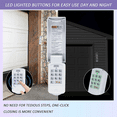 thumbnail image 1 of -R Wireless Universal Garage Door Opener Keypad, Compatible with for Genie, Overhead Door, Garage Door Openers, 1 of 7