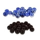 thumbnail image 1 of 40x De De De Pequeñas De 16 Mm Para Juegos De Jarrones De Relleno Negro + Azul, 1 of 9