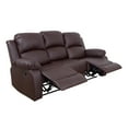 thumbnail image 6 of Semi PU and PVC 3-Seat Sofa - Modern Sofa with Intelligent Functions, Solid Wood Frame, and High-Quality Sponge for Living Room, 6 of 11
