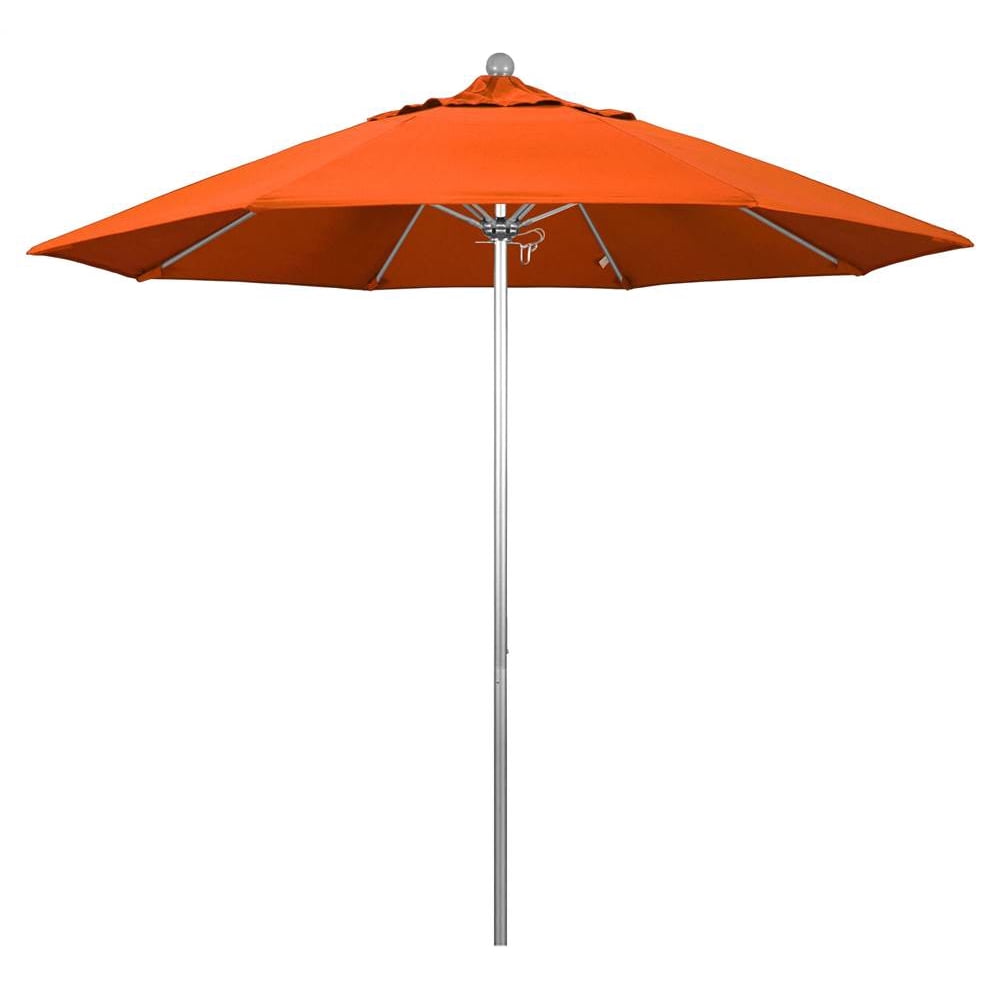 9 ft. Patio Umbrella in Sunbrella 1A Melon Fabric