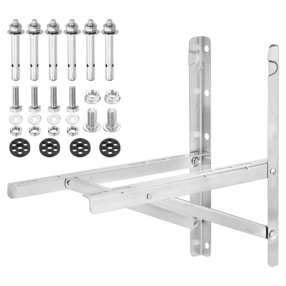 Mini Split Wall Mounting Bracket for 9k to 30k BTU Air Conditioner Heat Pump Up to 485 Lbs