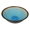 thumbnail image 6 of Pack Of 6 Crackle Blue Sky Aozora Kannyu Ceramic Large Pho Ramen Soup Bowls 47oz, 6 of 9