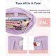 thumbnail image 2 of Tote Bag for Women, Large Tote Bag with Zipper, Quilted Puffer Bag Gym Bag for Women Handbag for Travel Work, 2 of 4
