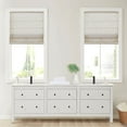 thumbnail image 2 of MAYEERTY Linen Blend Light Filtering Cordless Roman Shade, Natural, 31"x 64", 2 of 20