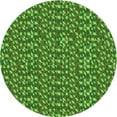 thumbnail image 1 of Ahgly Company Machine Washable Indoor Round Transitional Pea Green Area Rugs, 8' Round, 1 of 7