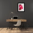 thumbnail image 3 of Millet, Karyn 13x18 Black Ornate Wood Framed with Double Matting Museum Art Print Titled - Peony Bouquet II, 3 of 4