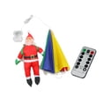 thumbnail image 1 of Decoraciones navideñas Luz de paracaídas de Papá Noel Luz de Navidad Decorativa Creativa Vistoso, 1 of 8