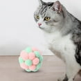 thumbnail image 4 of Pelotas de juguete para gatos, campanas parjercicio, , cachorro, juguetes interactivos suaves para gatos Yuyangstore Bolas de canto de gato, 4 of 8