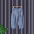 thumbnail image 2 of Agkizg Summer Toddler Baby Girl's Casual Pants,Boys' Mosquito Repellent Pants Thin Summer Mid Size Pants for Girls' Summer Pants for Children's Casual Sports Pants, 2 of 3